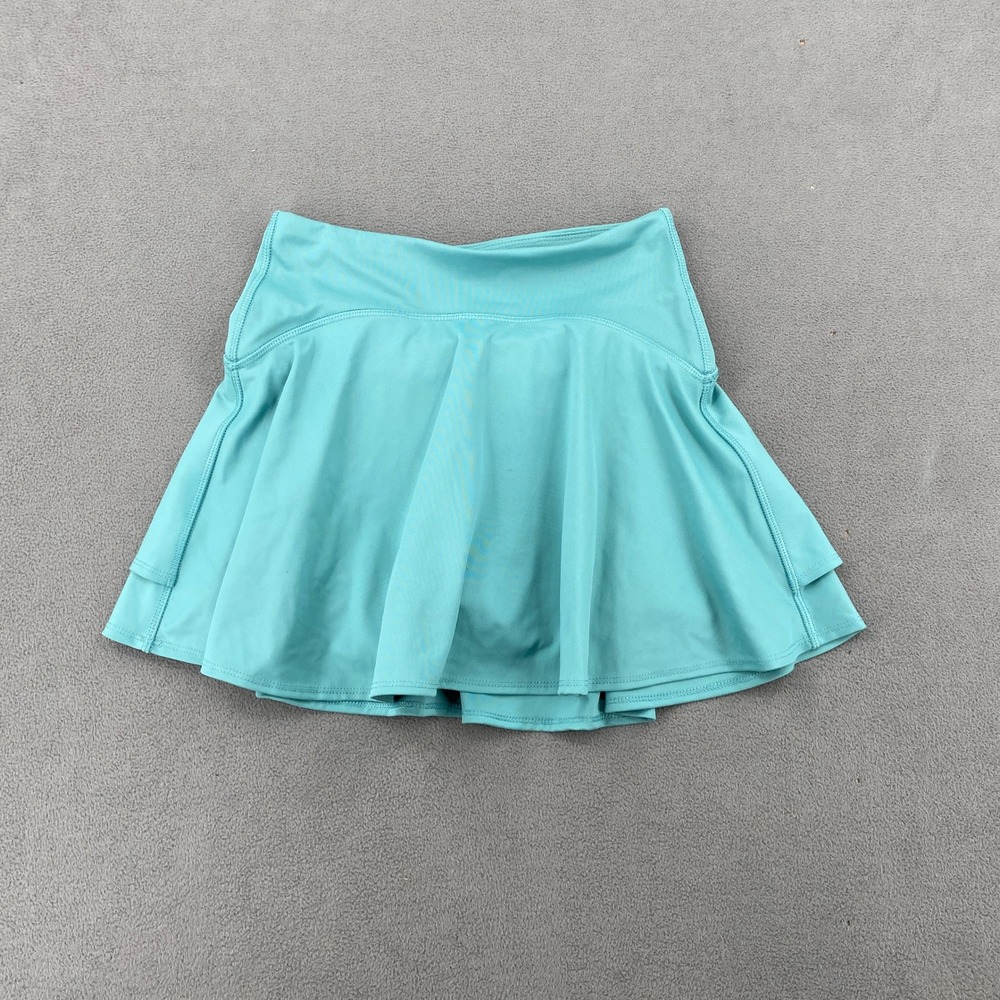 Old Navy Active Powersoft High-Rise Go-Dry Skort Teal Blue XS 8556